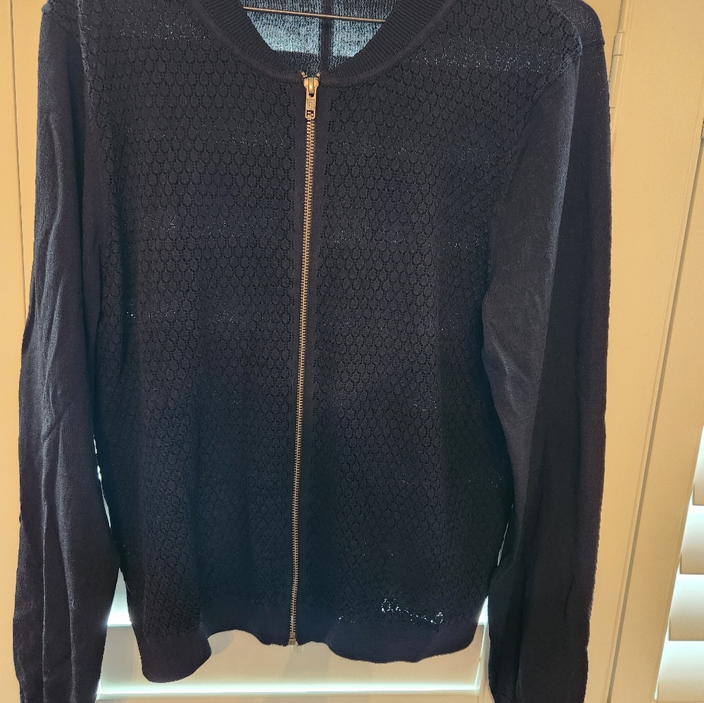 Cabi Black Knit Cardigan
